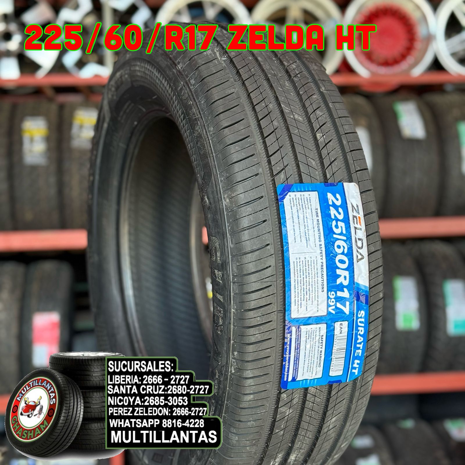 225/60/R17 ZELDA HT