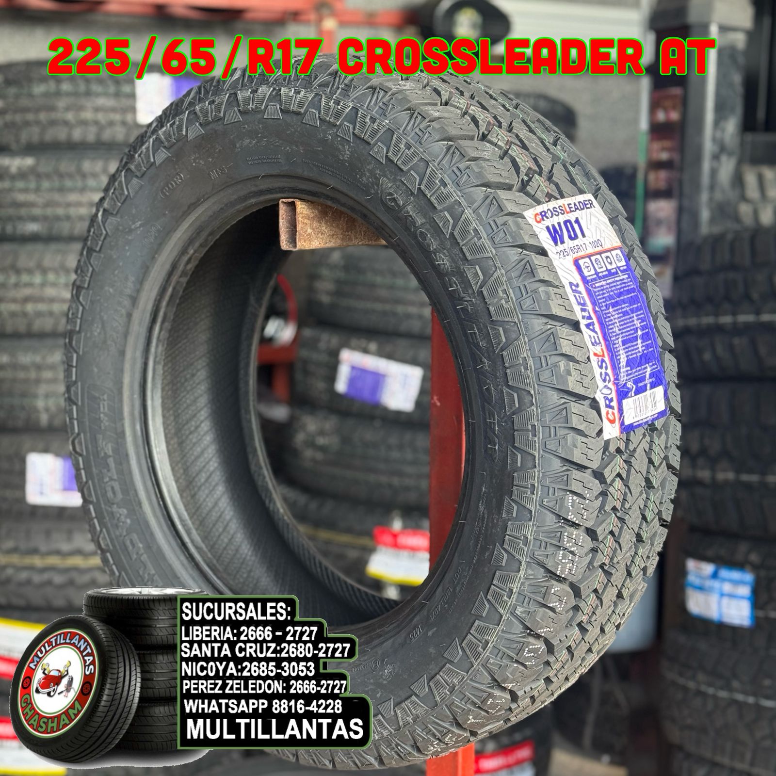 225/65/R17 CROSS LEADER AT
